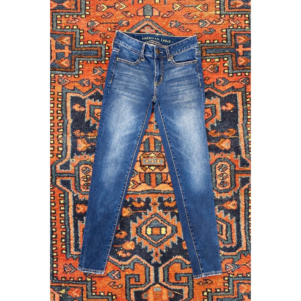 American Eagle Super Stretch Jegging Jeans – Women’s Size 00 Short – Dark Wash